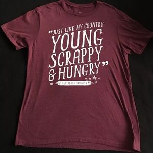 Hamilton The Broadway Musical Official Creative GoodsT-shirt Size Large